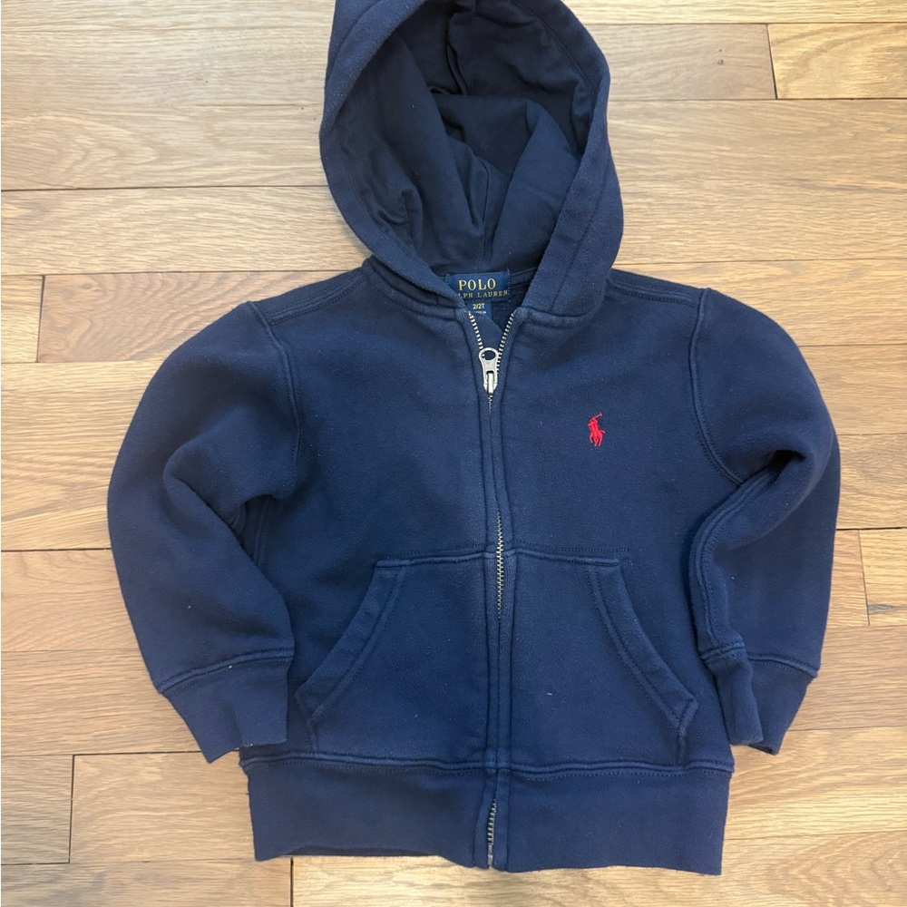 Polo by Ralph Lauren Toddler Navy Zip Hoodie